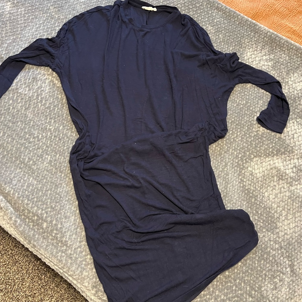 Ingrid and Isabel long sleeved asymmetrical dress